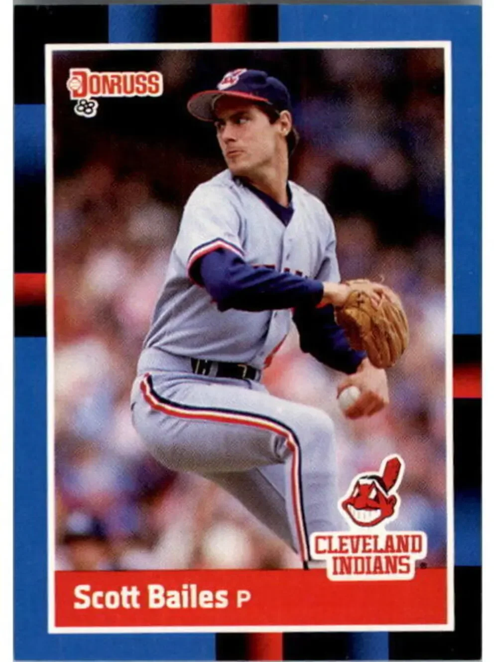 1988 Scott Bailes Donruss Baseball Card #104